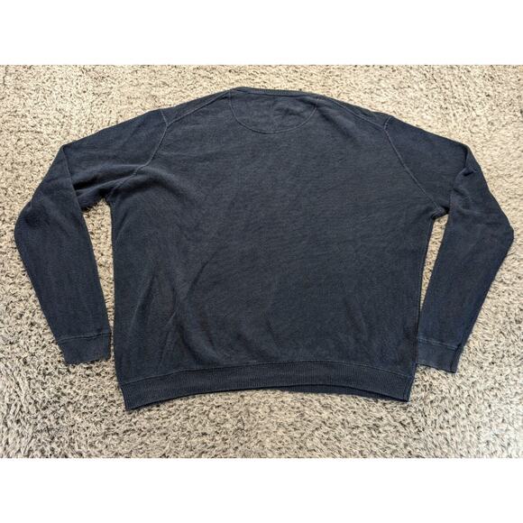Tommy Bahama Sweater Men Extra Large Blue V Neck Classiccore Preppy Normcore - Picture 5 of 6
